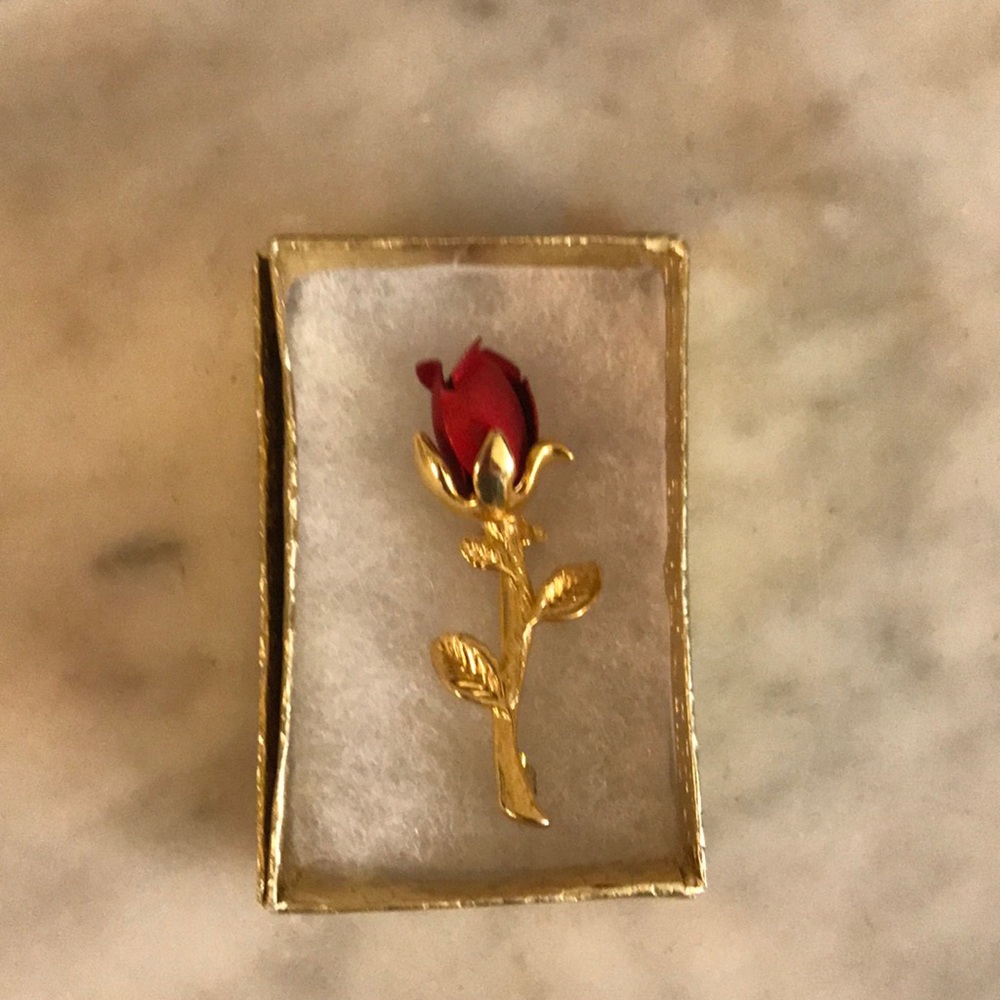 Vintage Rose 🌹 Brooch/Pin